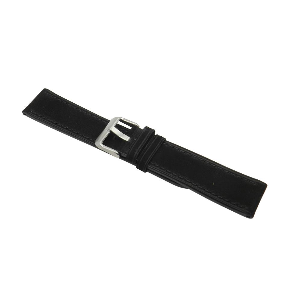 Dakota Black Soft Leather Strap image