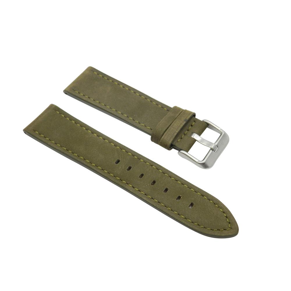 Dakota Green Soft Leather Strap image