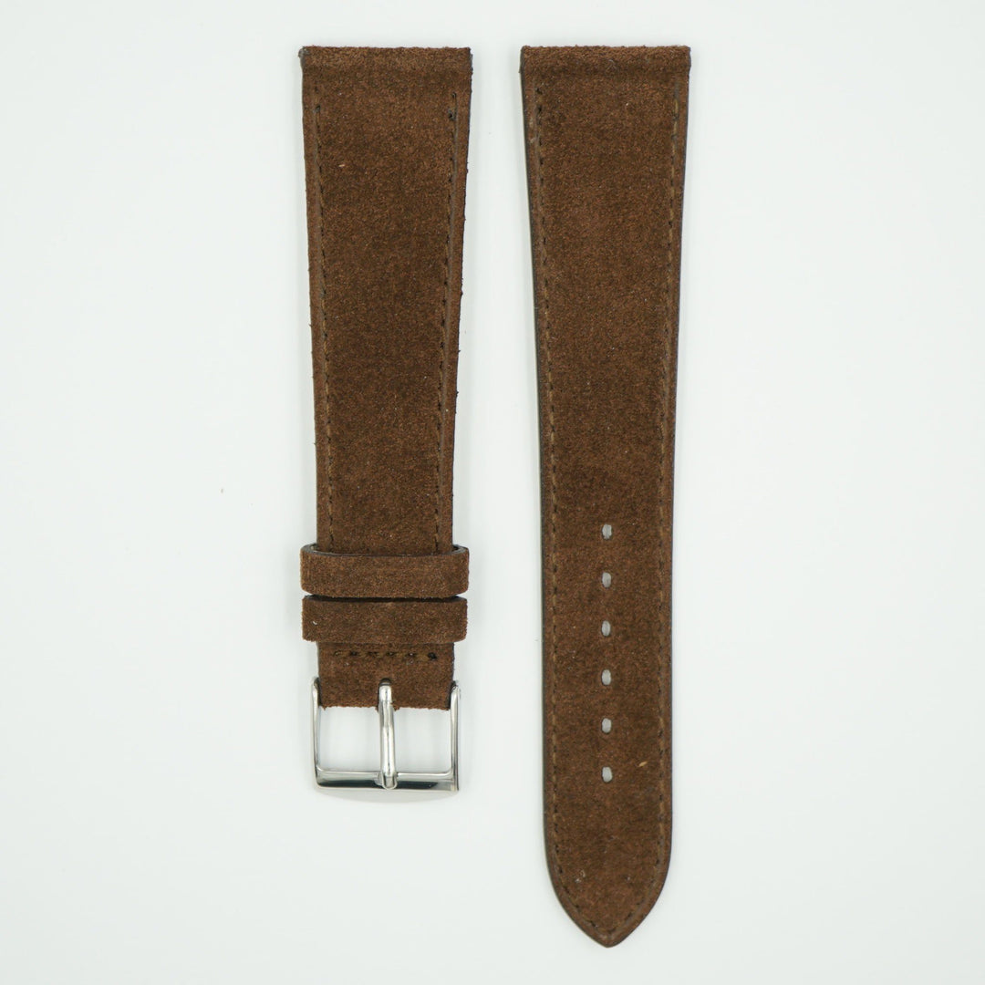 Soft Suede Brown Watch Strap image