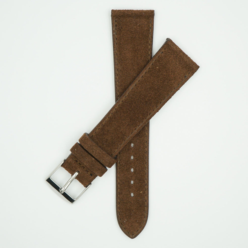 Soft Suede Brown Watch Strap image