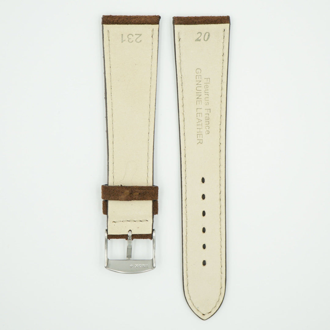 Soft Suede Brown Watch Strap image