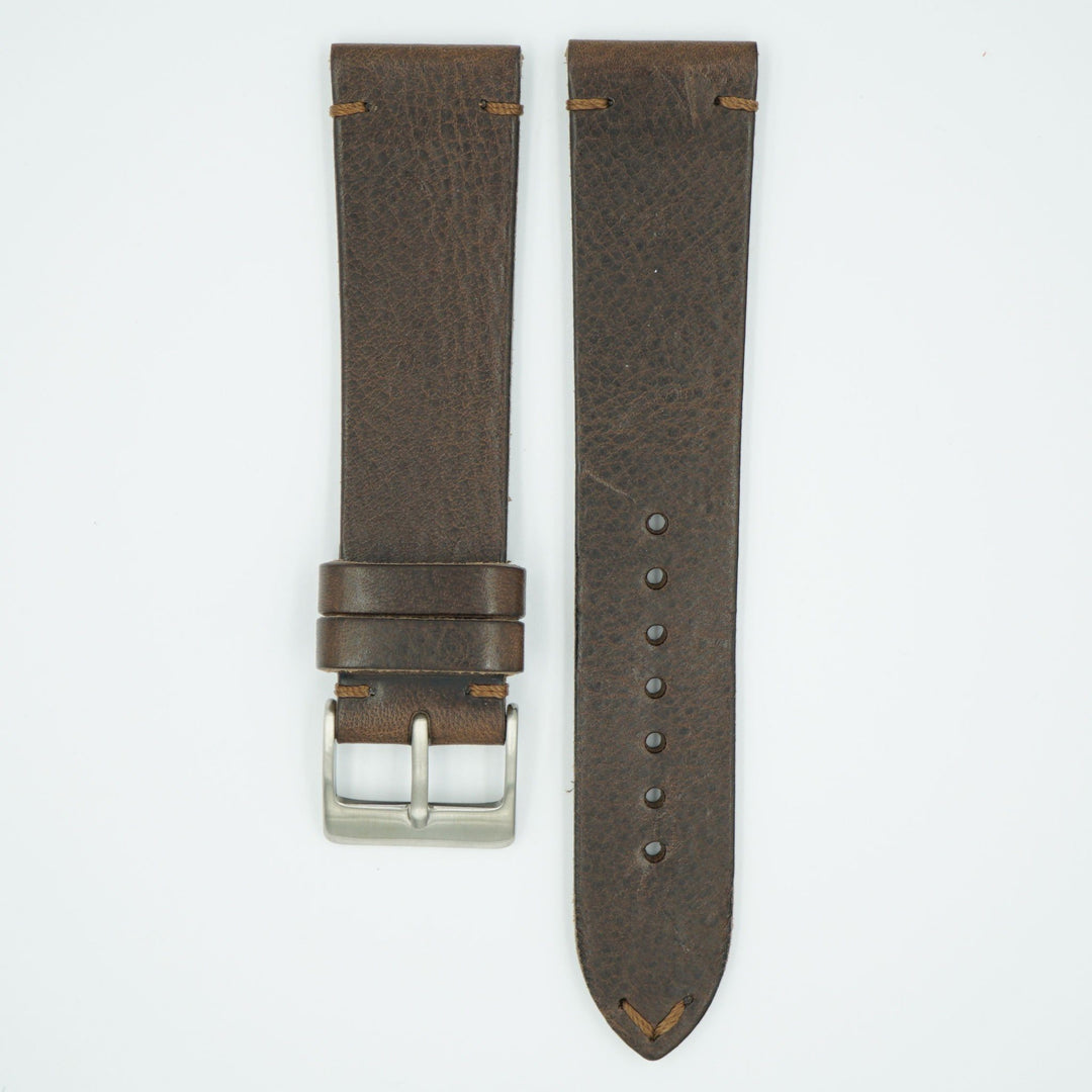 Vintage Vegetable Tanned Brown Leather image