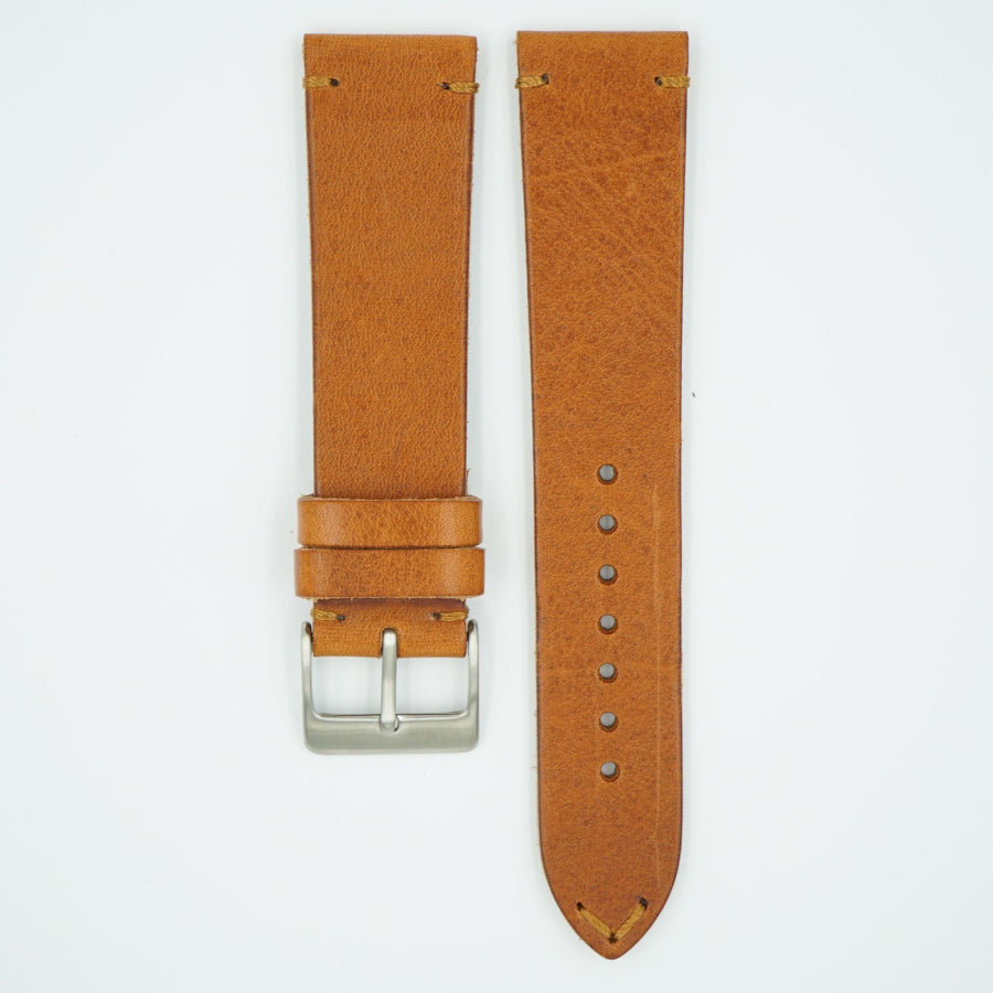 Vintage Vegetable Tanned Tan Leather image