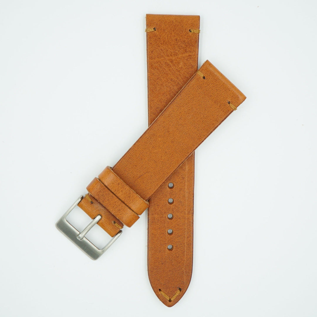 Vintage Vegetable Tanned Tan Leather image