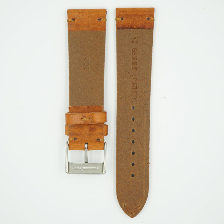 Vintage Vegetable Tanned Tan Leather image