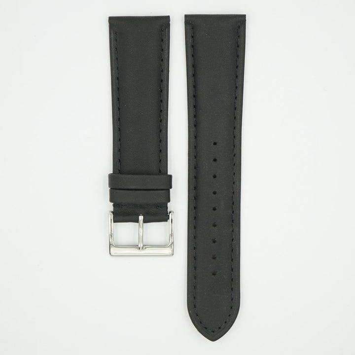 Waterproof Black Leather Strap image