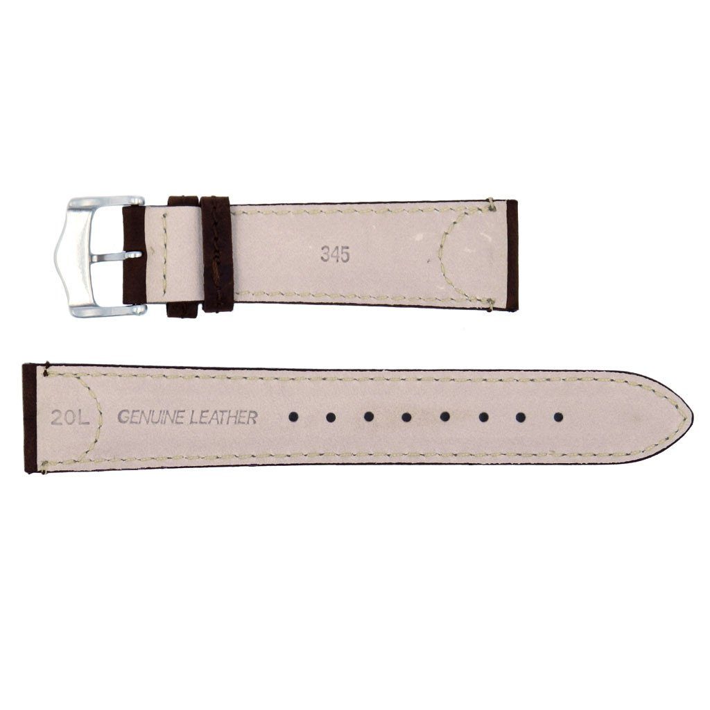 Euro Collection Genuine Leather Wenger Style Long Watch Strap image