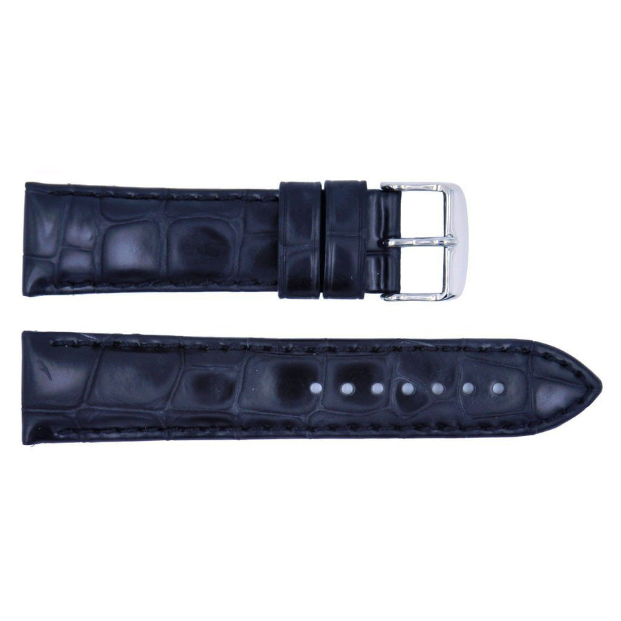 Euro Collection Louisiana Alligator Grained Leather Watch Strap image