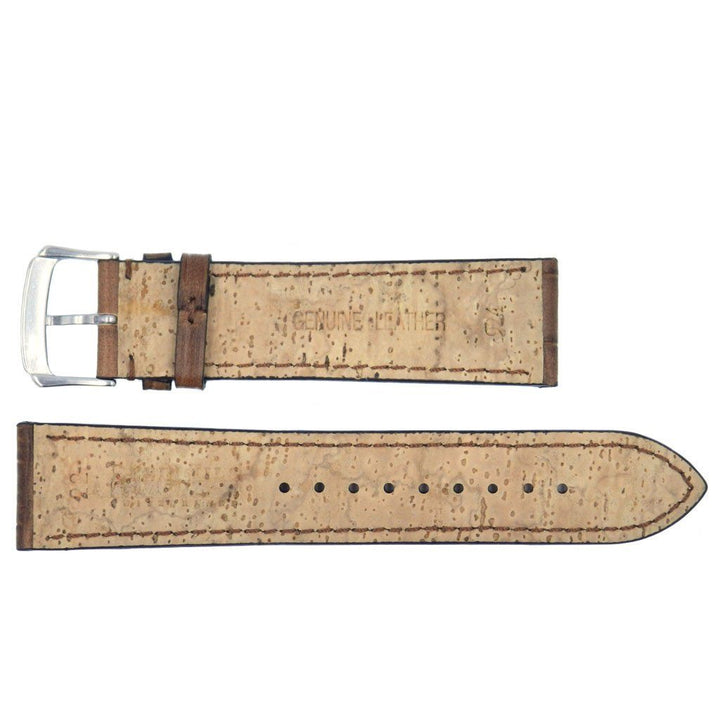 Euro Collection Rhein Fils Switzerland Alligator Grain Leather Watch Strap image