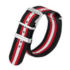 Luminox Nato 23mm Black, Red and White Strap FNX.2301.20Q.2.K image