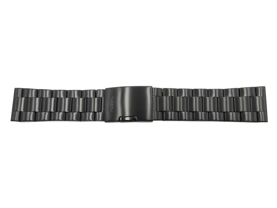 Fossil FS4552 24mm Black Stainless Steel Watch Bracelet image