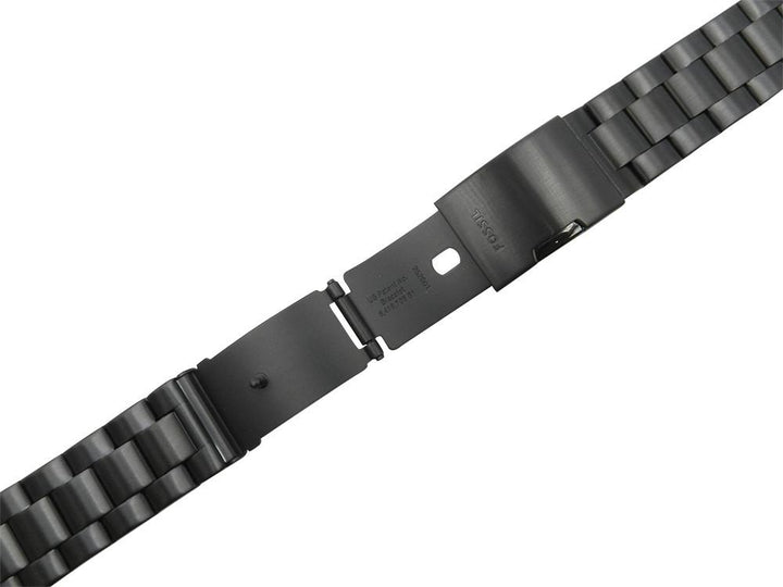 Fossil FS4552 24mm Black Stainless Steel Watch Bracelet image