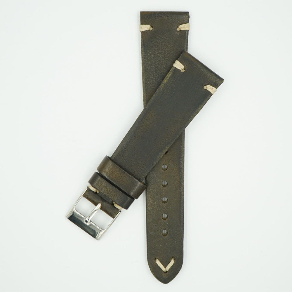 Italia Vintage Black Leather Strap image