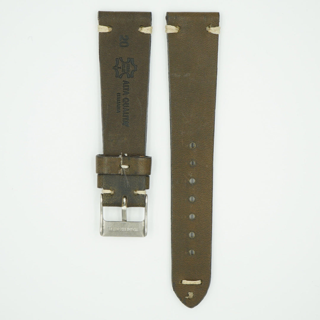 Italia Vintage Black Leather Strap image