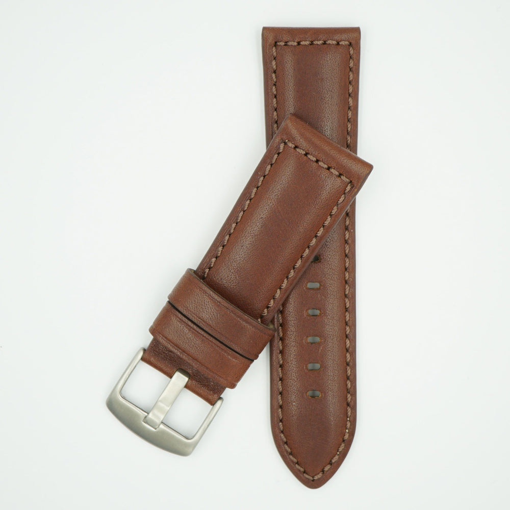 Brown Horween Leather Watch Strap image