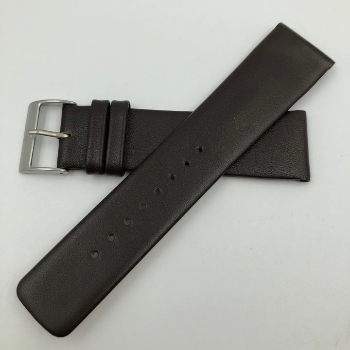 SKAGEN 958XLSL BROWN 22MM LEATHER WATCH STRAP image