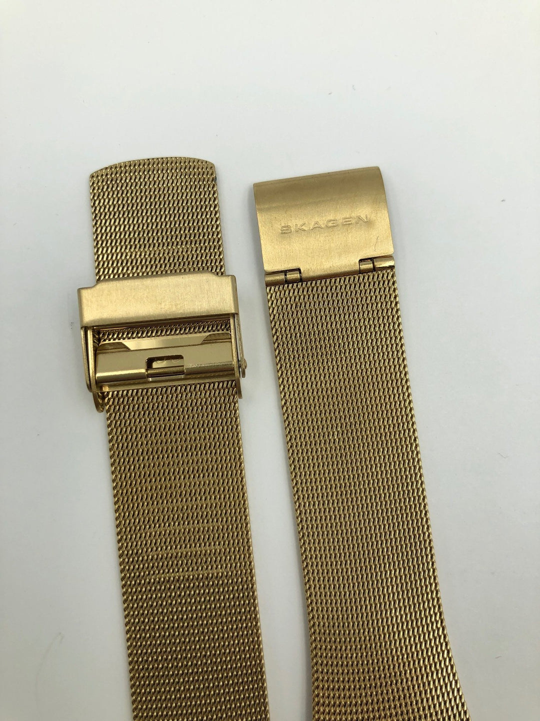 SKAGEN 384SGG LADIES GOLD MESH WATCH STRAP image