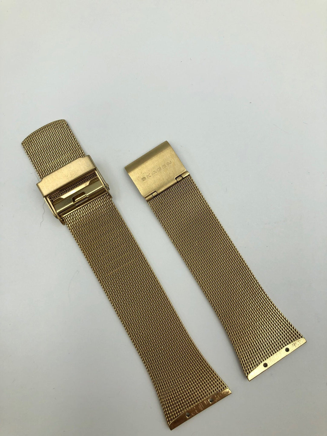 SKAGEN 384SGG LADIES GOLD MESH WATCH STRAP image