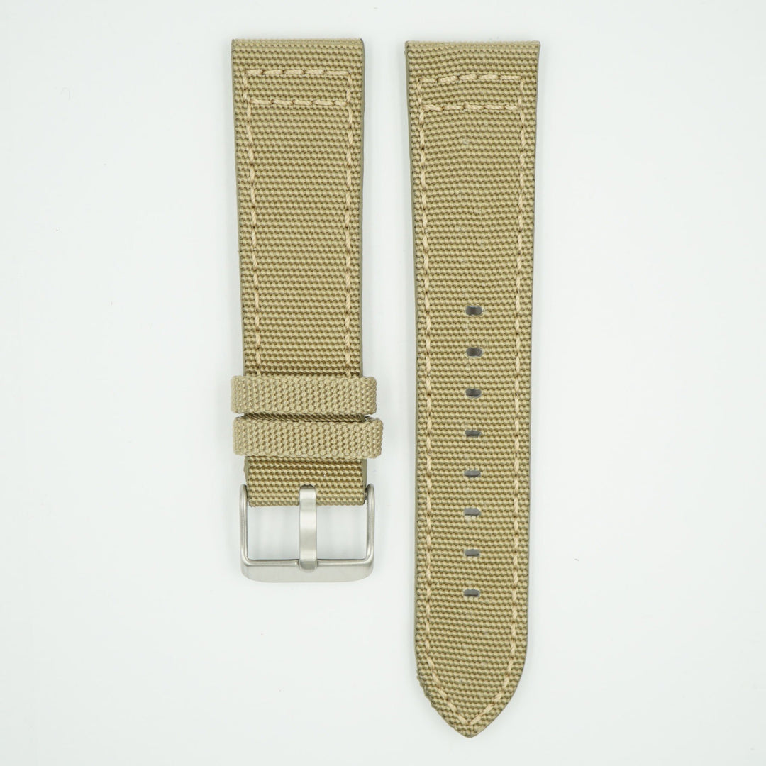 Canvas Watch Strap Beige image