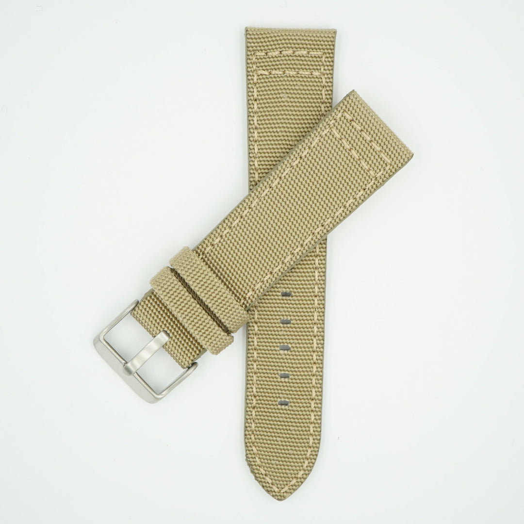 Canvas Watch Strap Beige image