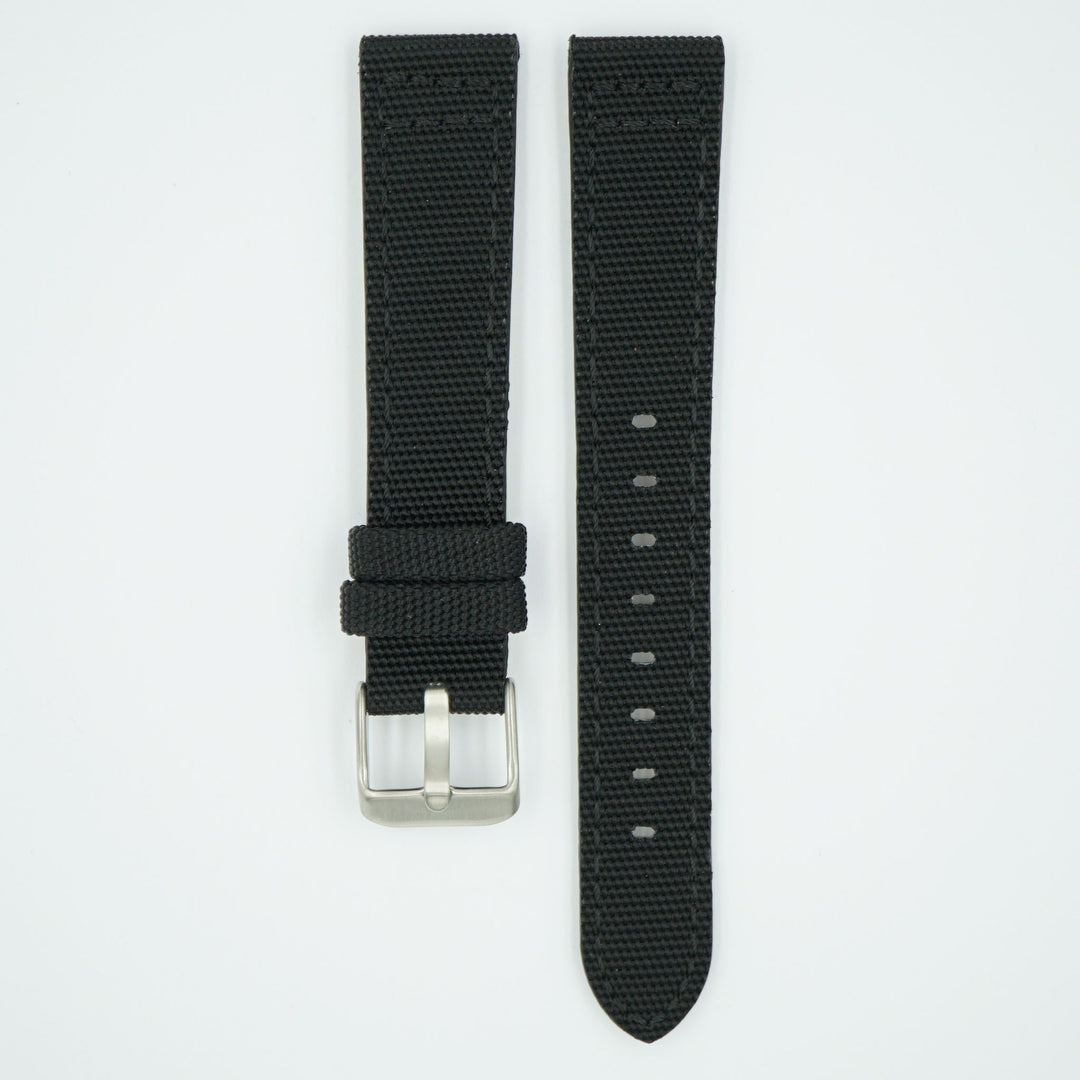 Canvas Watch Strap Black image