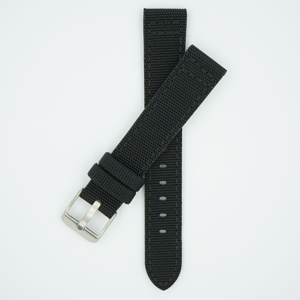 Canvas Watch Strap Black image