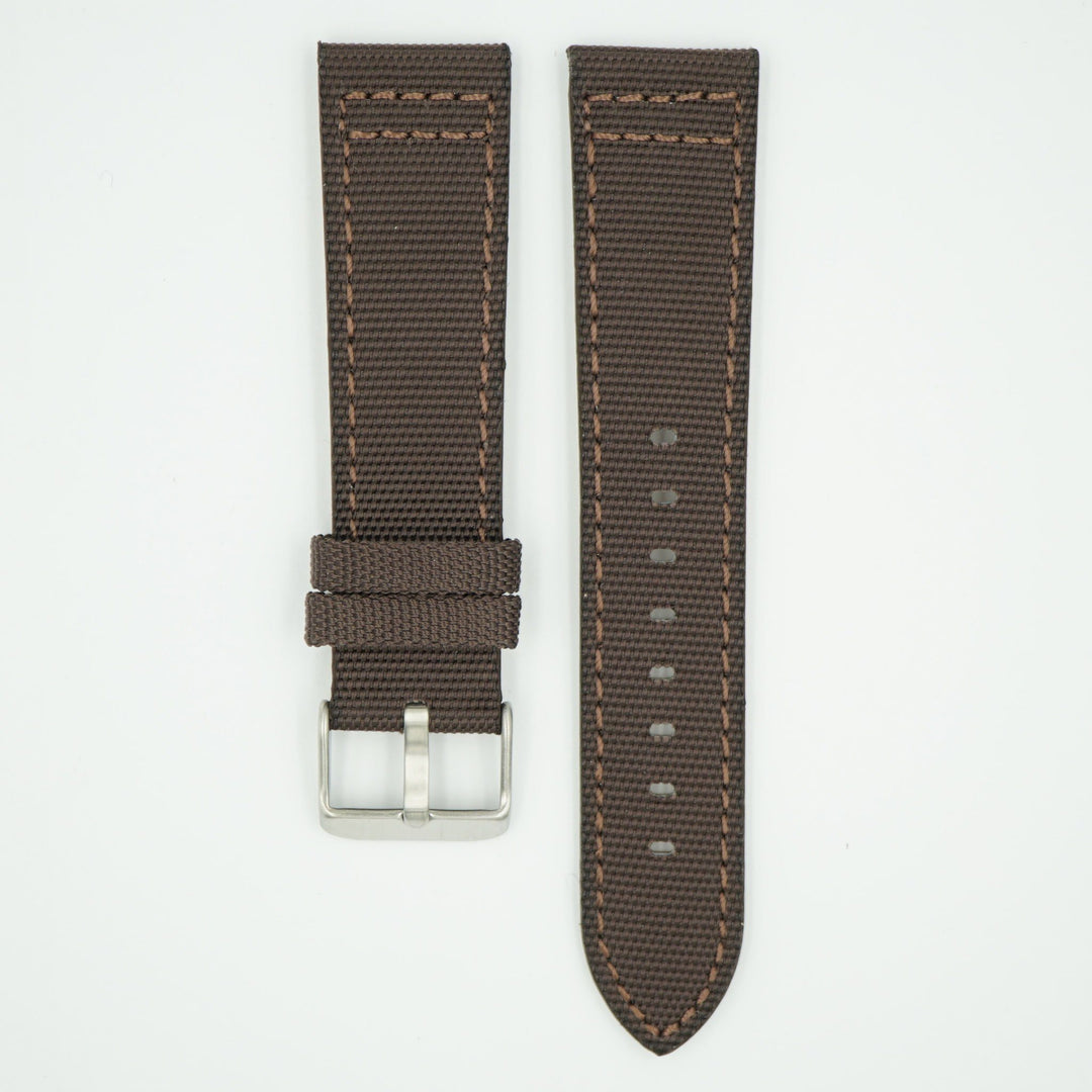 Canvas Watch Strap Brown image