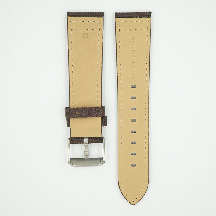 Canvas Watch Strap Brown image