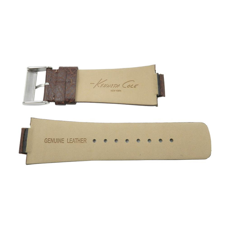 Kenneth Cole 32x16mm Brown Leather Watch Strap image