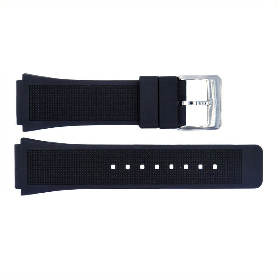 Genuine Kenneth Cole 28/22mm Black Polyurethane Watch Band image