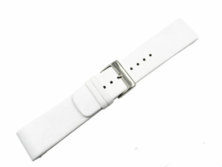 Genuine Kenneth Cole Leather White 26mm Watch Band image