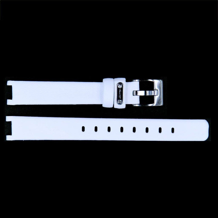 Kenneth Cole Ladies White Genuine Leather 14mm Watch Band image