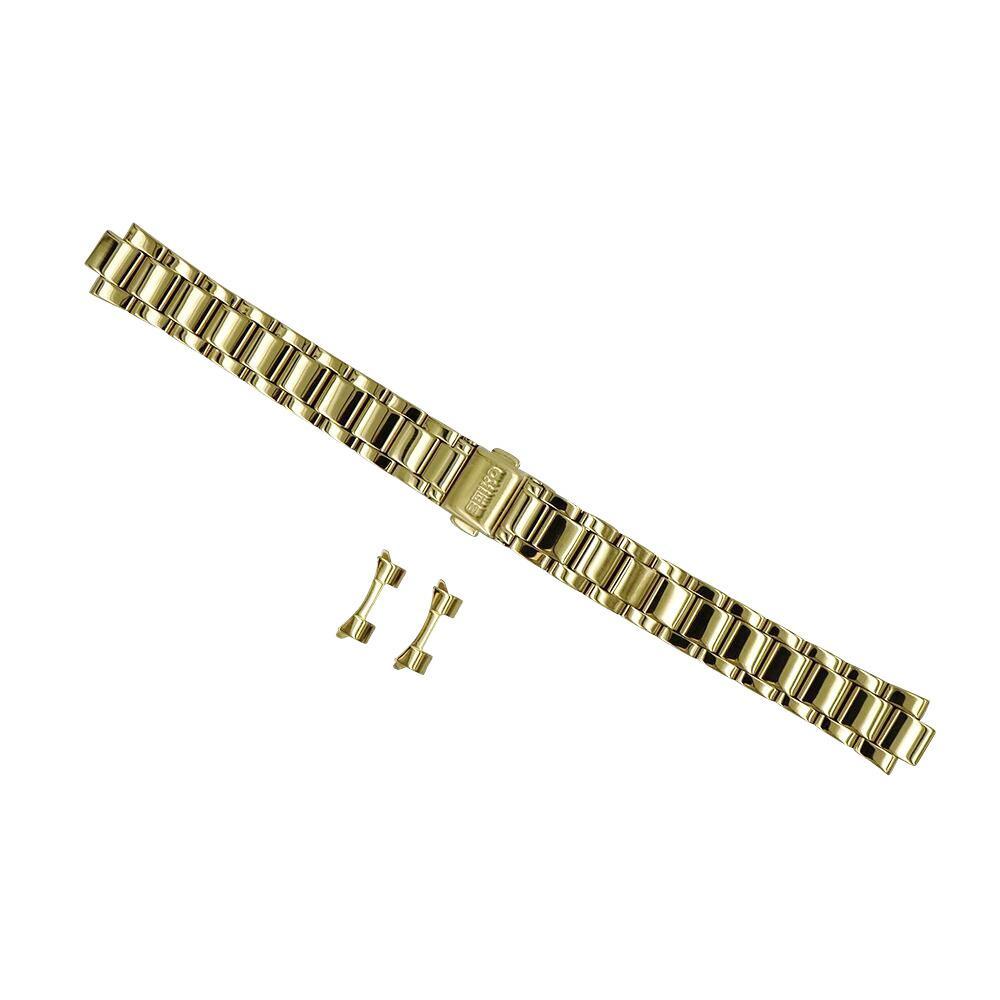 seiko ladies 14mm gold tone bracelet SXDF82