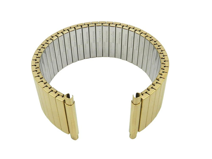 Smartwatch Gold-Tone Expansion 20mm-24mm Replacement Watch Strap image