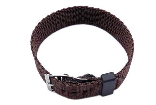 Genuine Nylon Flat Water Resistant Watch Strap - Assorted Colors image