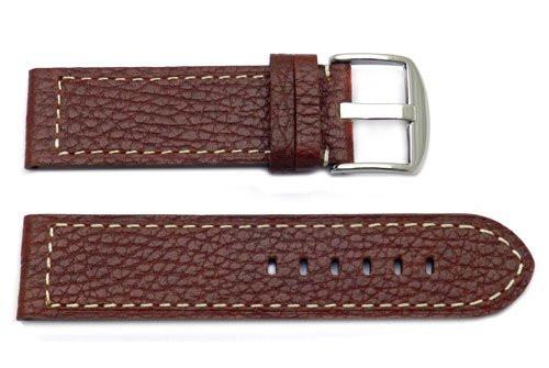 Genuine Textured Leather Heavy Padding Panerai Style Watch Band image