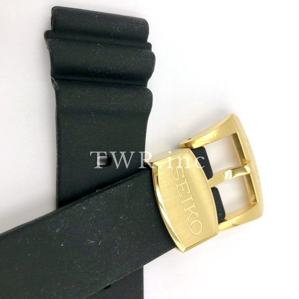 SEIKO PROSPEX BLACK RUBBER 22MM WATCH STRAP -SNE498 image