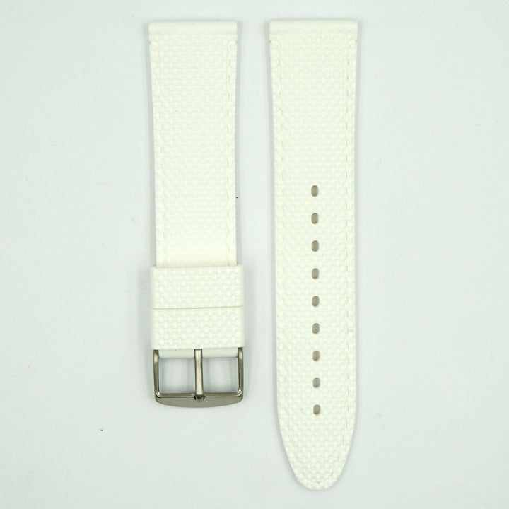 Silicone White Sport Watch Strap image