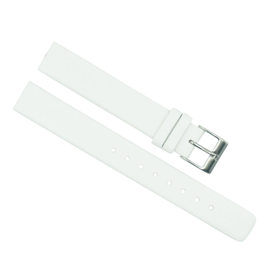 Skagen SKW2017 Ladies 14mm White Leather Watch Band image