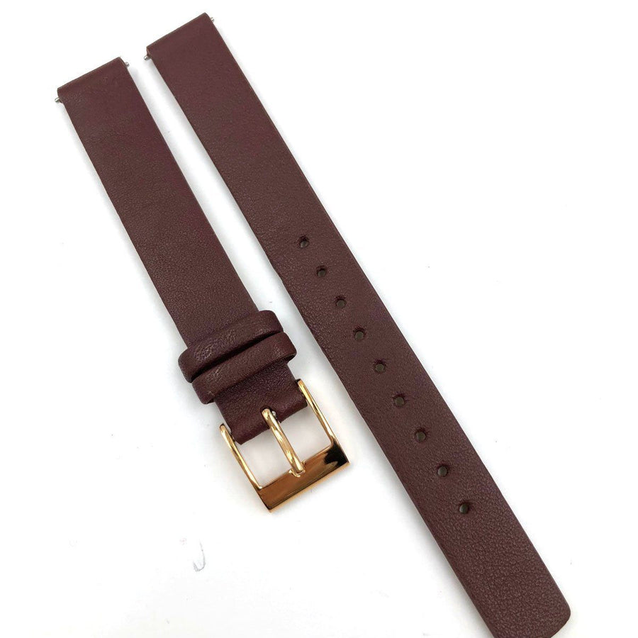 GENUINE SKAGEN SKW2646 BURGUNDY LEATHER 12MM WATCH STRAP image