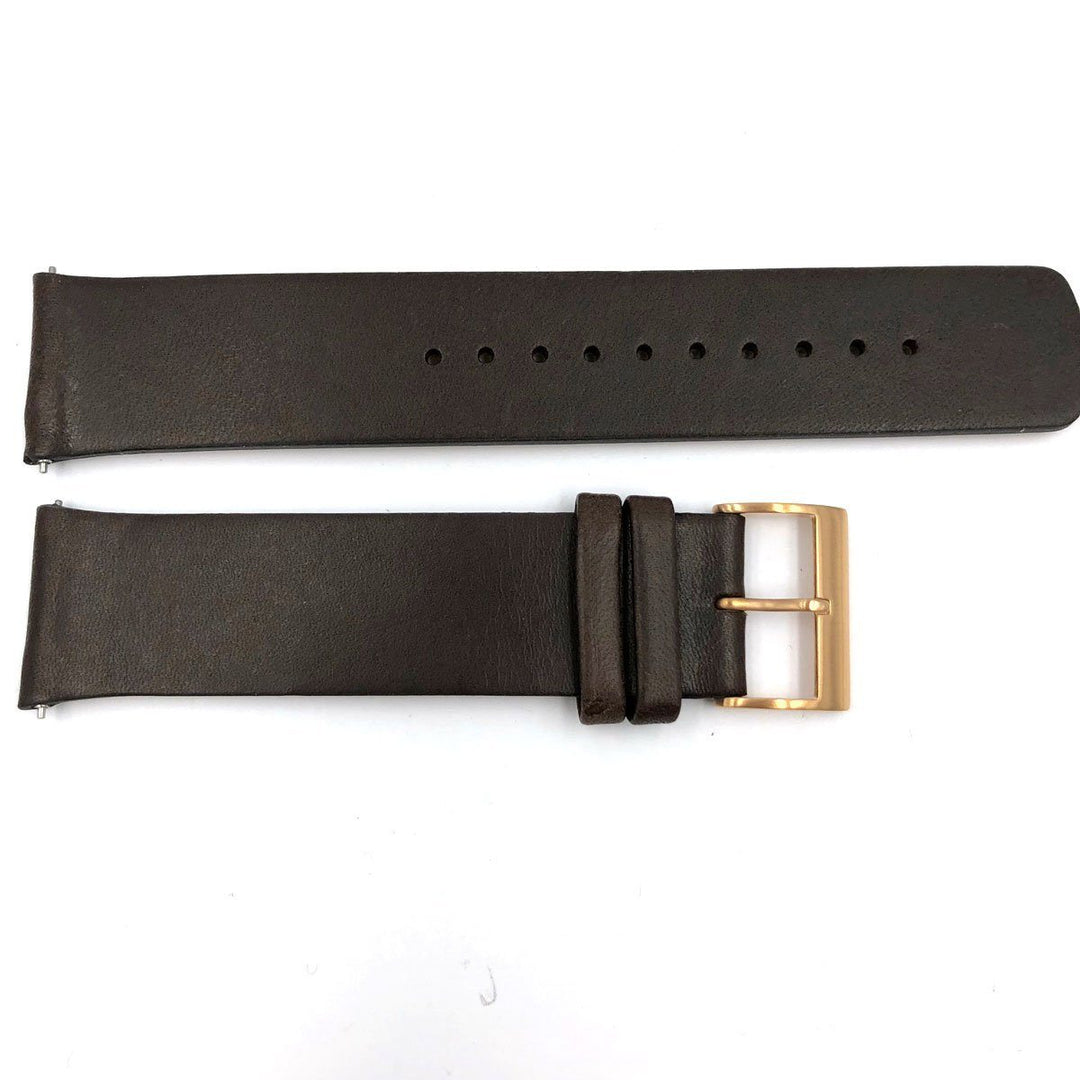 GENUINE SKAGEN SKW6395 BROWN LEATHER 22MM WATCH STRAP image