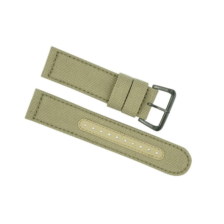 Seiko 22mm Tan Nylon Watch Strap