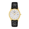 Tissot 18mm Ligne Suede Black Leather Strap image