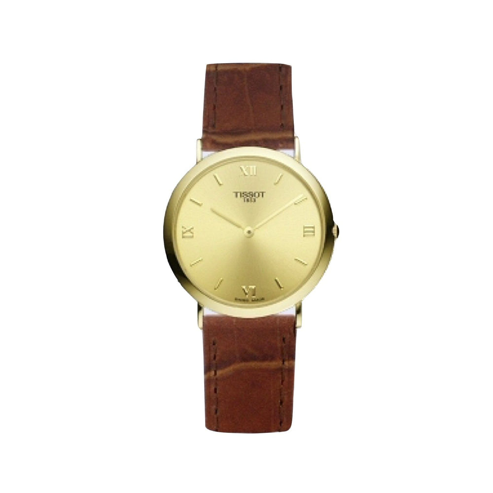 Tissot 17mm Helena Brown Leather Strap image