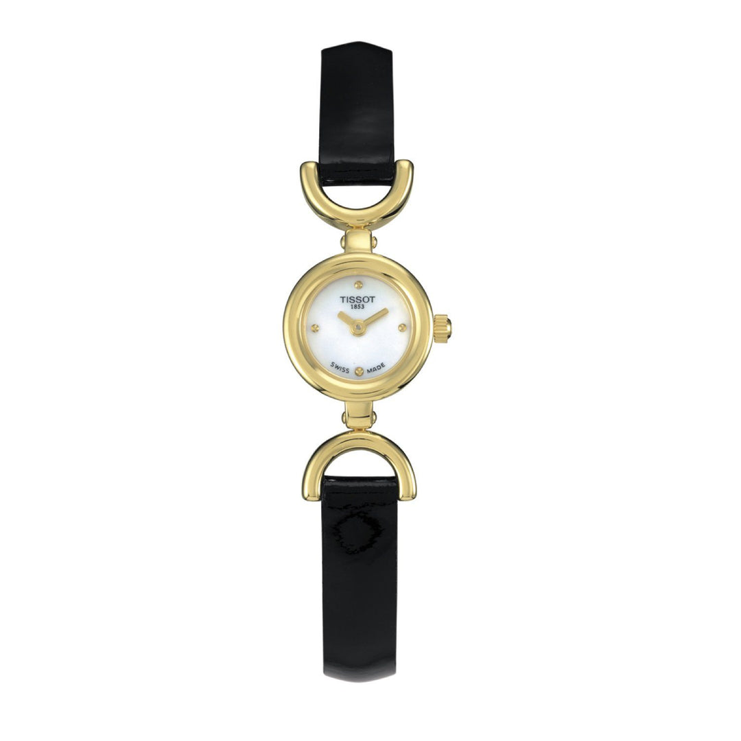 Tissot 8mm Pettit Black Leather Strap image