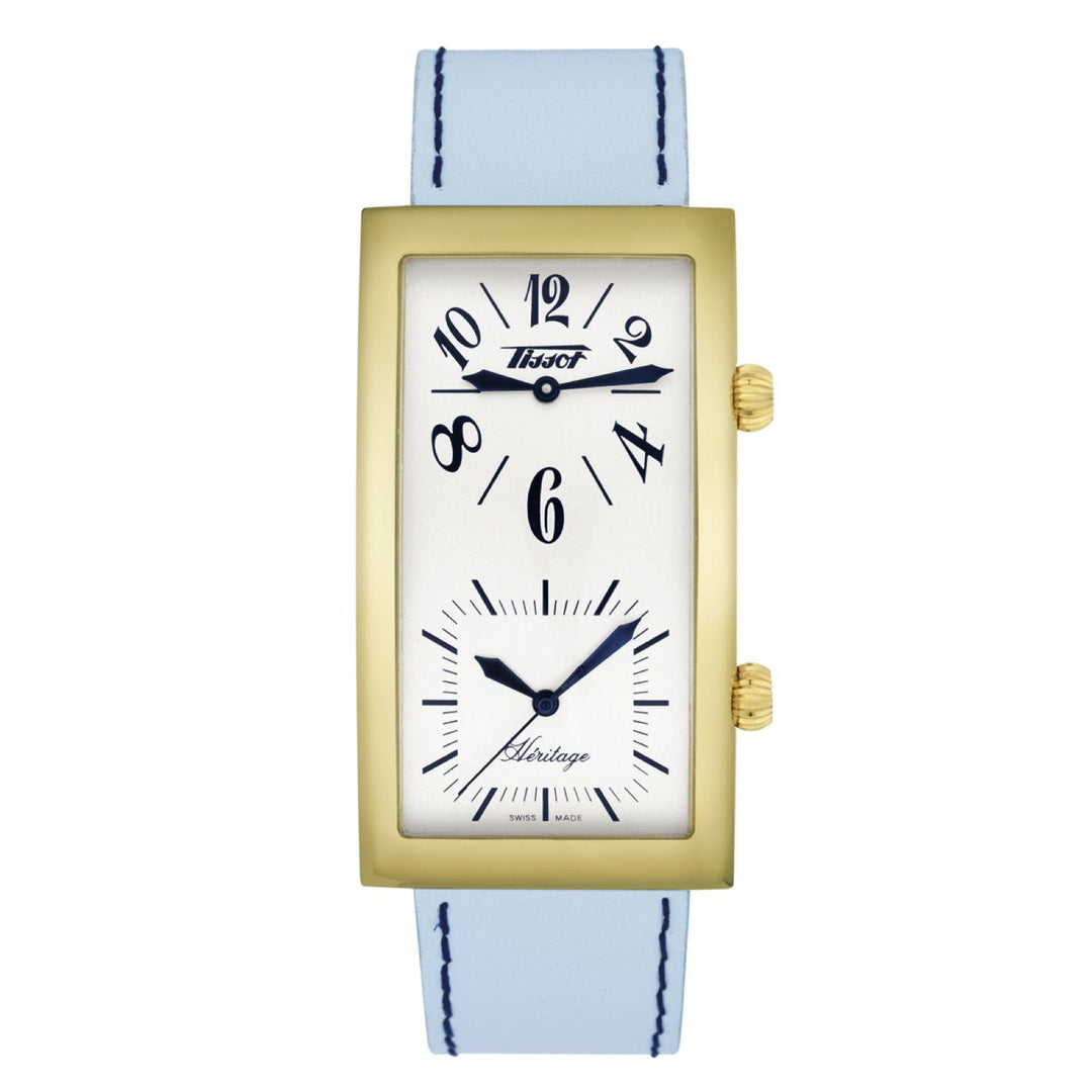 Tissot 20mm Prince Blue Leather Strap image