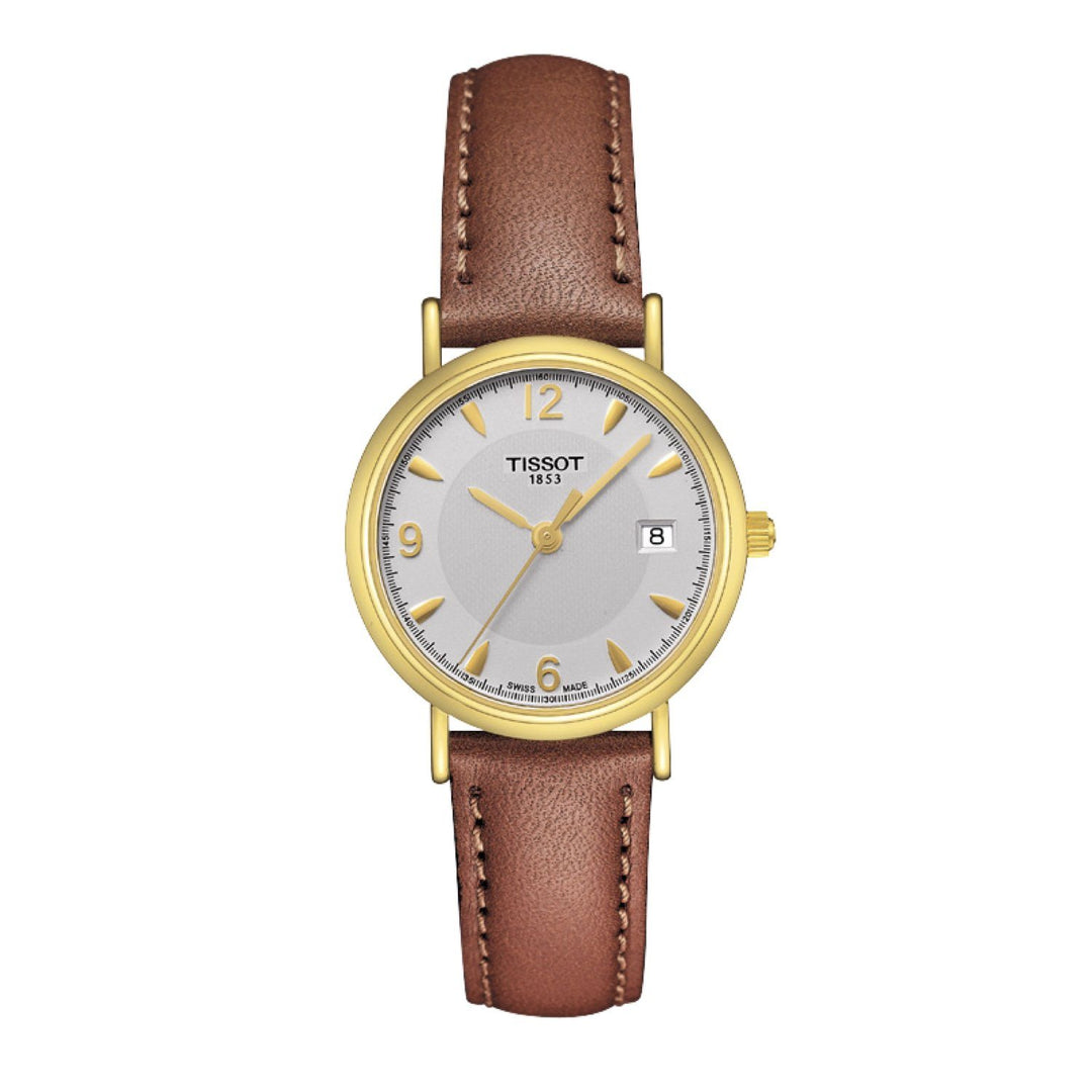 Tissot 13mm Oroville Brown Leather Strap image