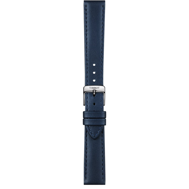 Genuine Tissot 16mm Bella Ora Blue Leather Strap by Tissot