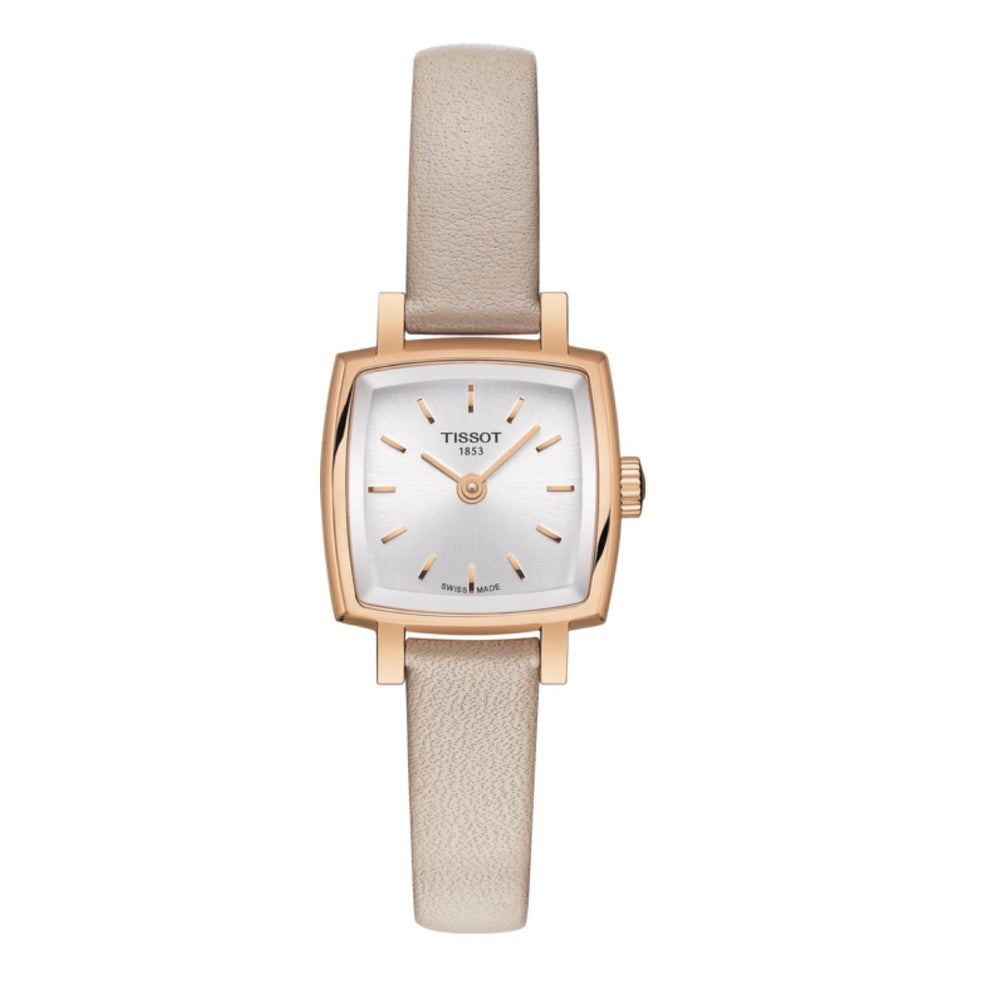 Tissot 9mm Lovely Beige Leather Strap image