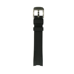 Tissot Strap T603032879 PRC 200 Black Silicone Rubber Strap 19mm